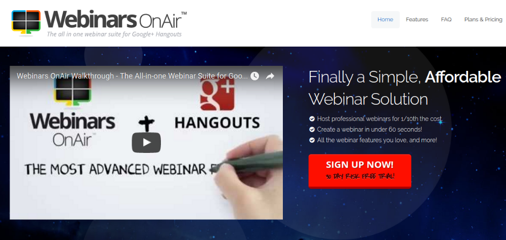 Webinar Softwares for WordPress - webinarsonair.com