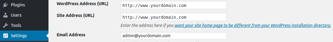 correct urls