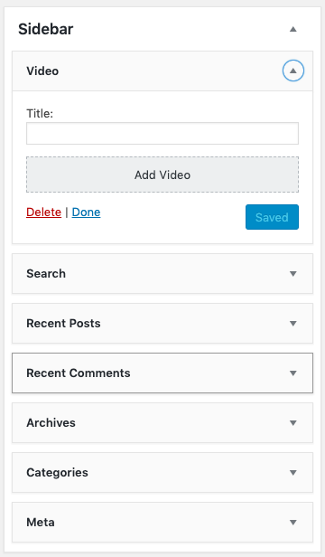 embed-video-in-sidebar