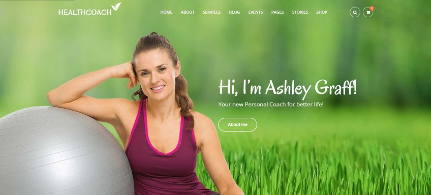 Health Coach - Personal Trainer WordPress theme