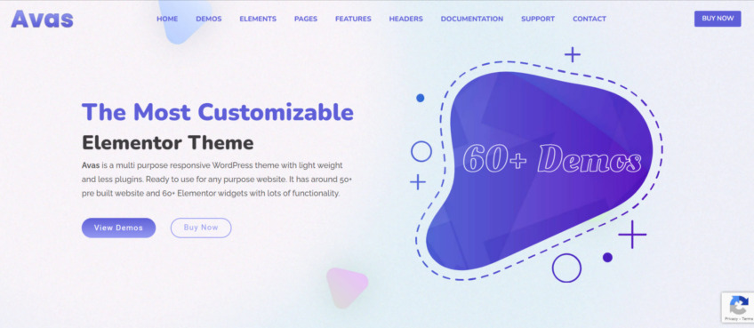 Avas WordPress Theme