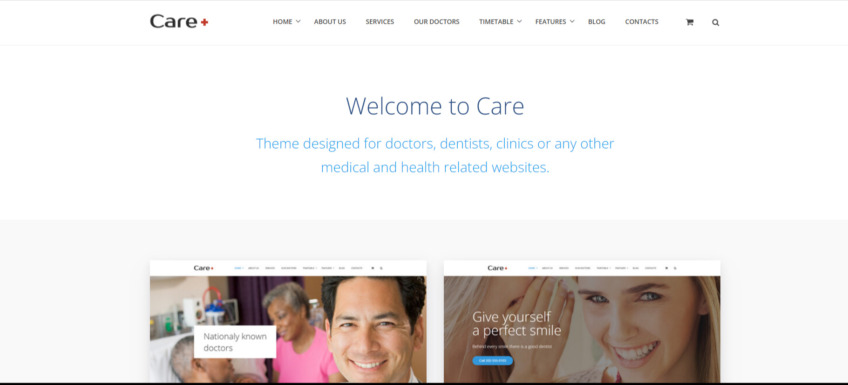 Care WordPress Theme