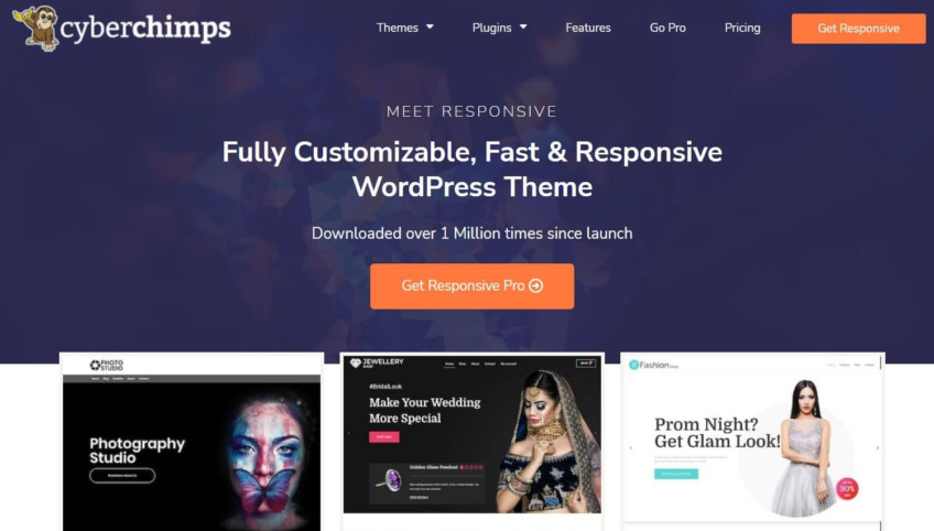 Responsive theme - Fast and customizable WordPress Theme