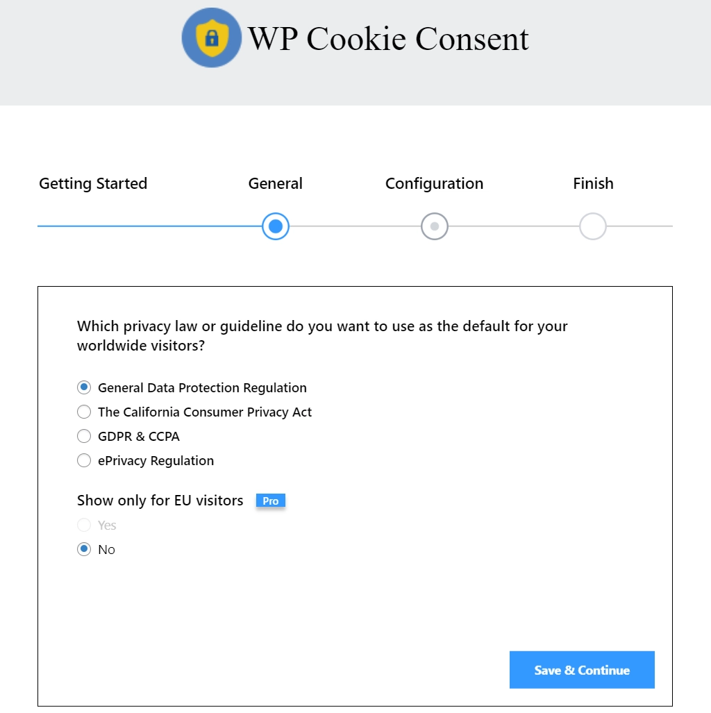 WP cookie consent - General information