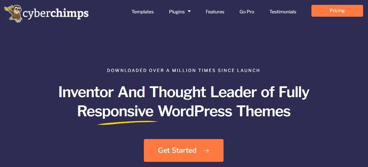 Responsive theme for WordPress