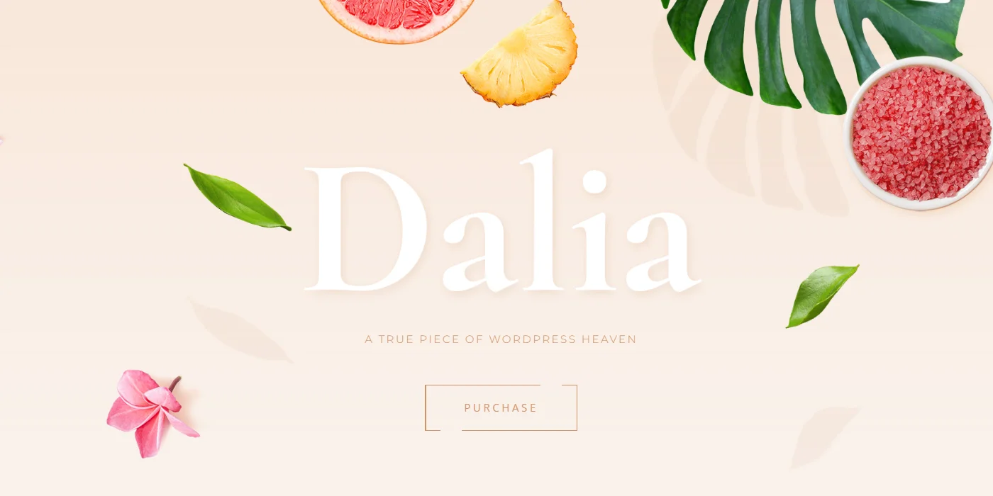 Dalia WordPress theme