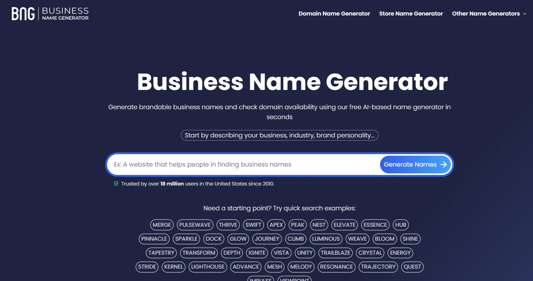 Businessnamegenerator