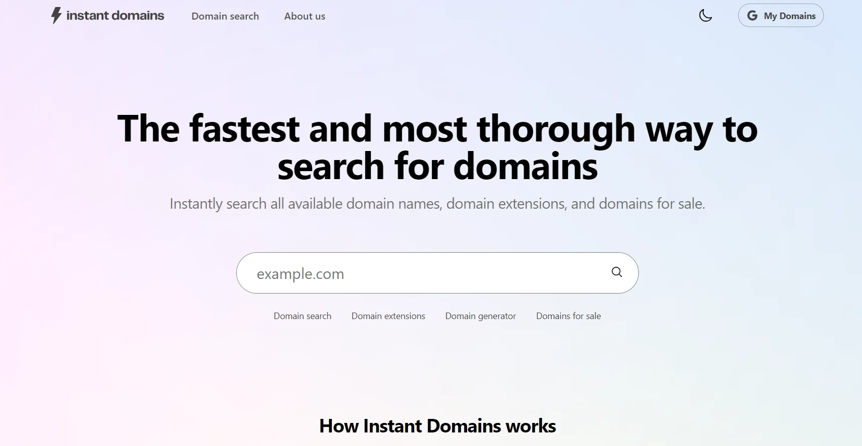 InstantDomains