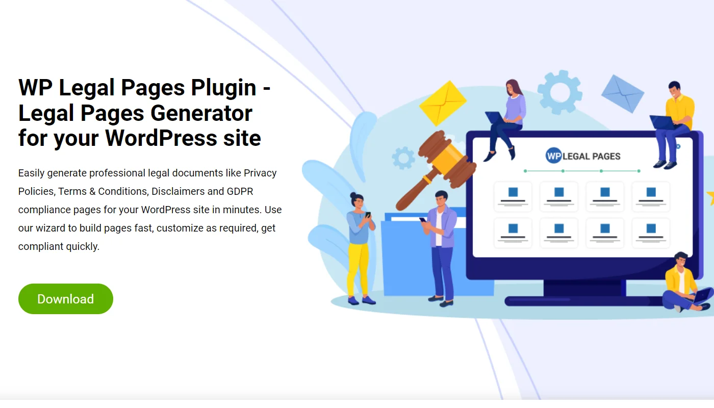 WP Legal Pages Plugin