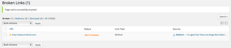 Broken Link Checker