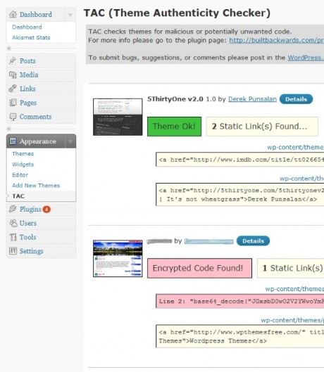 TAC plugin
