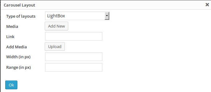 LightBox layout