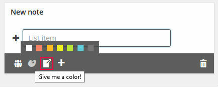 Change Colors
