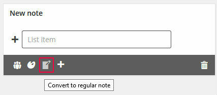 Convert button