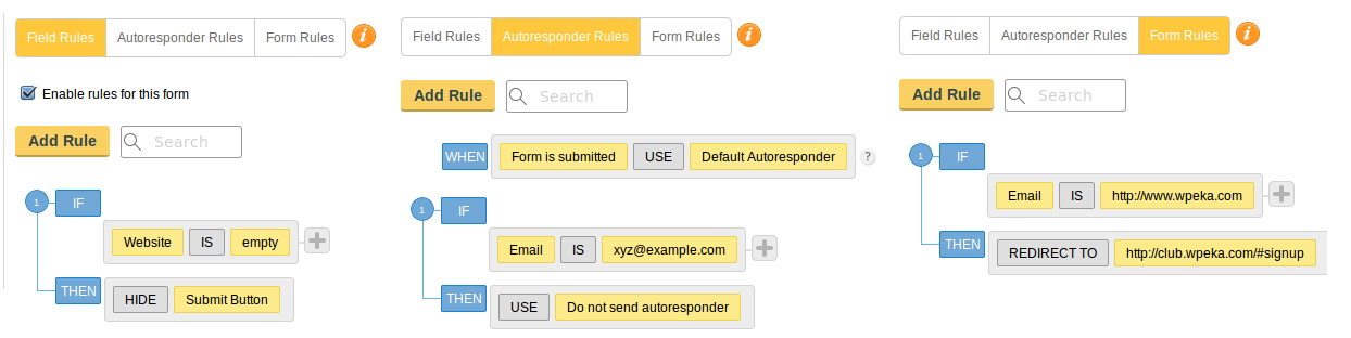 super-powered forms & engaging surveys CaptainForm - Conditional Logic