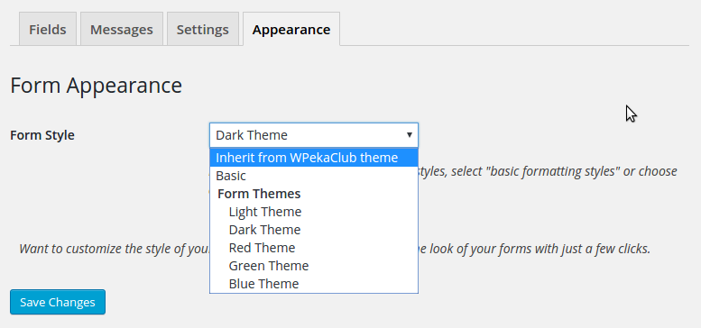 fig6:appearance tab