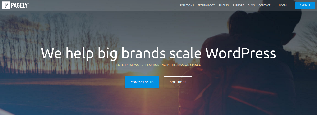 Pagely hosting