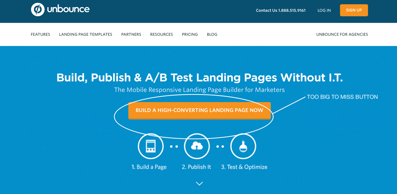 what is a hero image in web design - unbounce