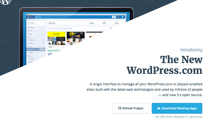 wordpresd calypso app