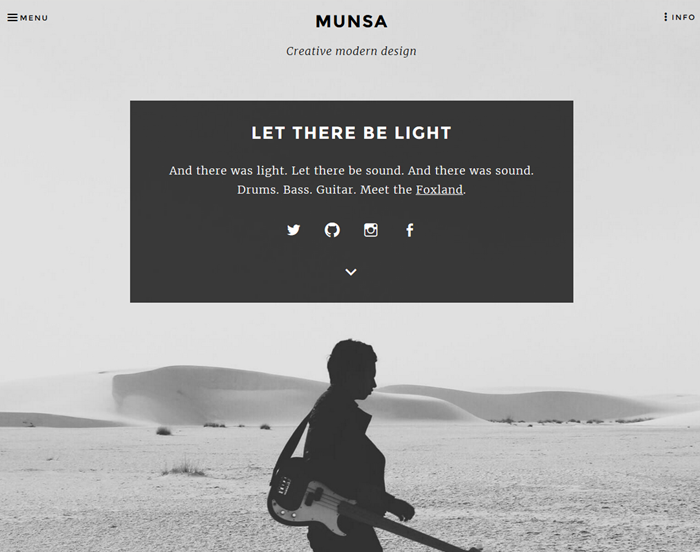 wordpress theme for artists