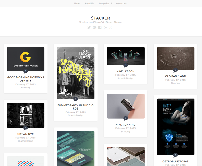 stacker theme for wordpress
