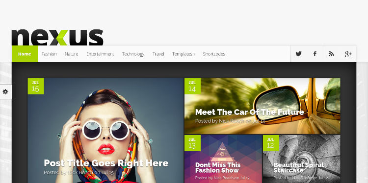 nexus elegant theme