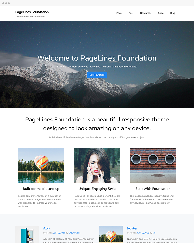 pageline