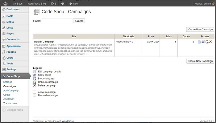 Code Shop