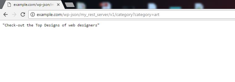 create REST API endpoint