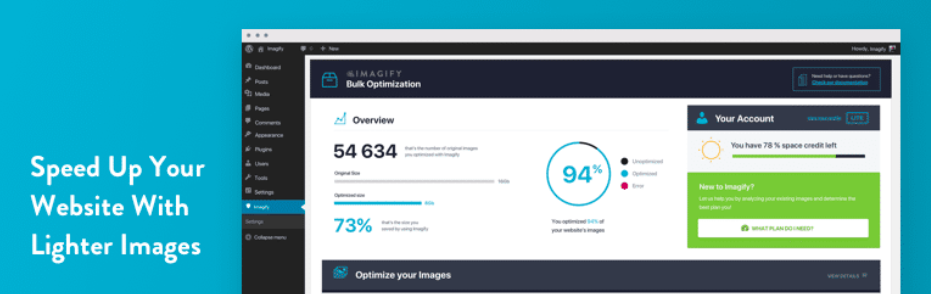WordPress image optimization