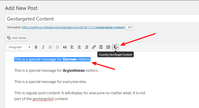 Linking content