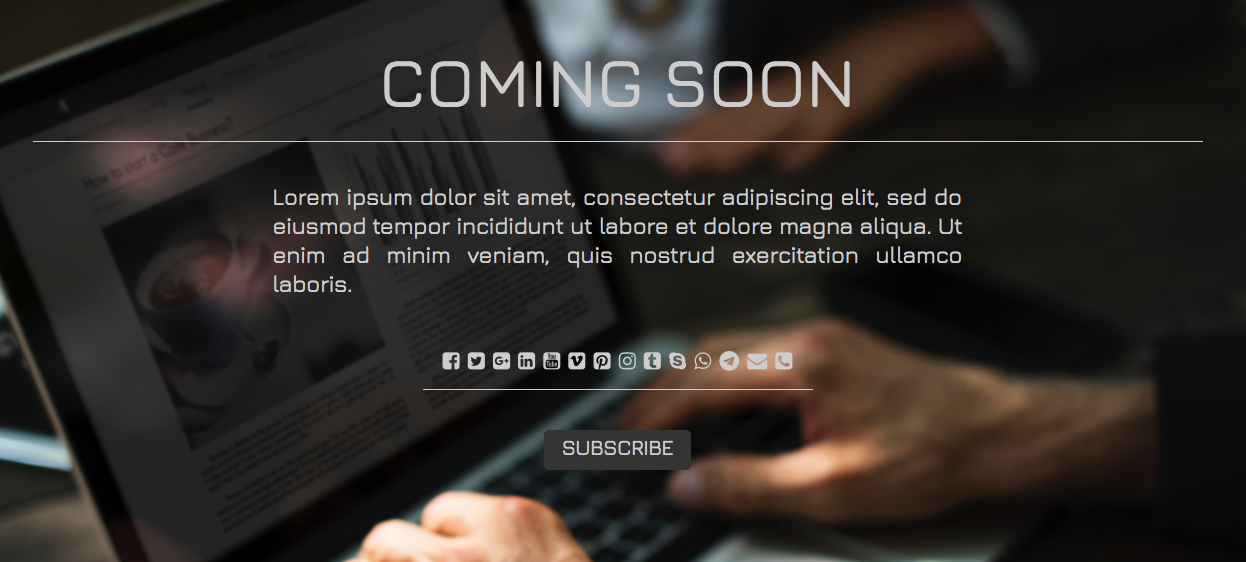 Coming Soon plugins
