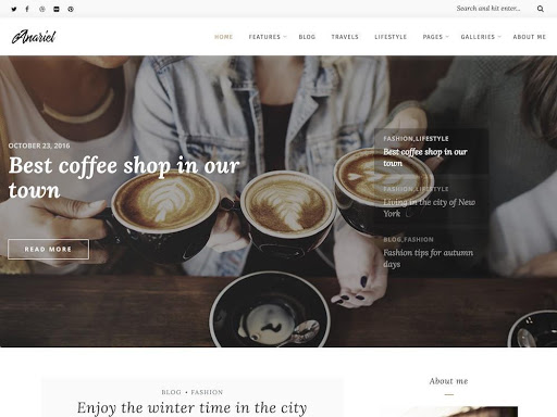 Lifestyle WordPress Blog Themes