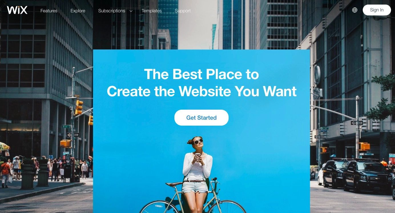 Wix Website builder