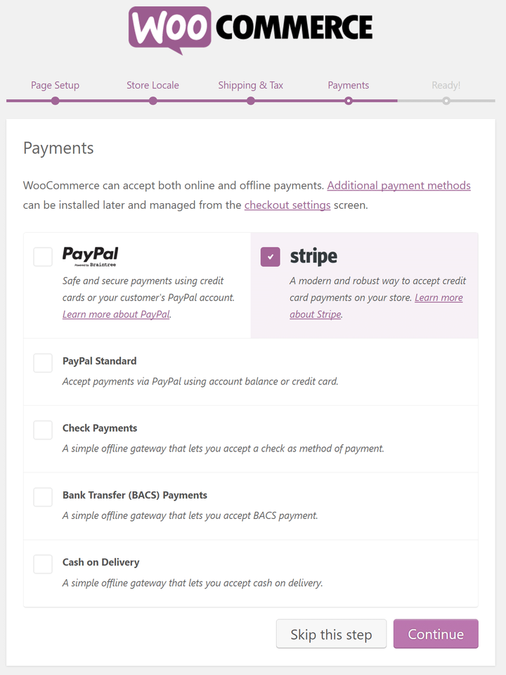 How to set up WooCommerce