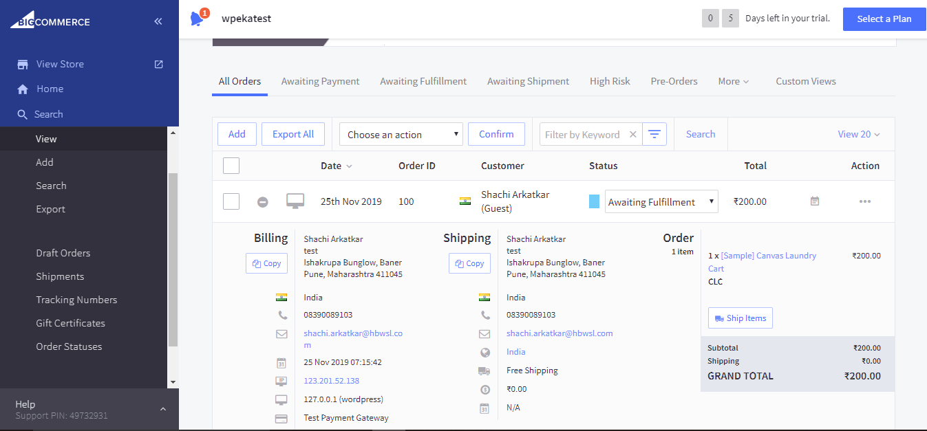 bigcommerce wordpress