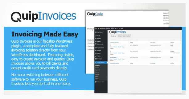 Quip Invoices