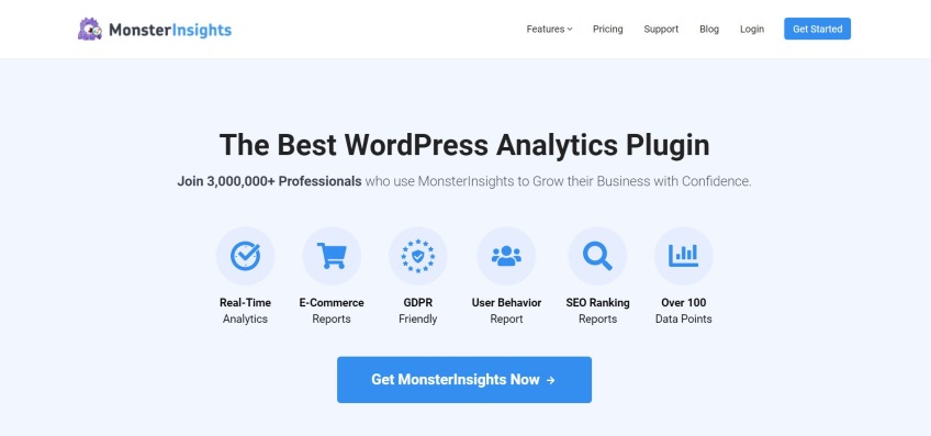 MonsterInsights Essential plugins for woocommerce-Monsterinsights