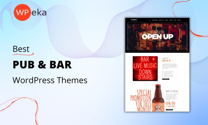 Best Pub & Bar WordPress Themes In 2025