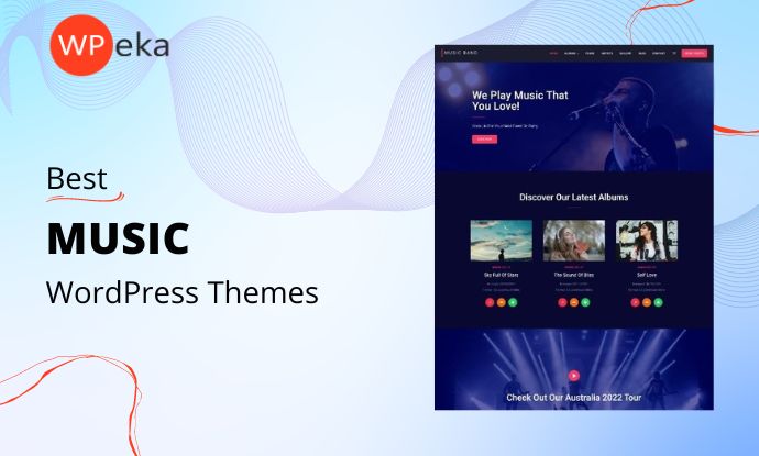 15 Best Music WordPress Themes for Musicians in 2025