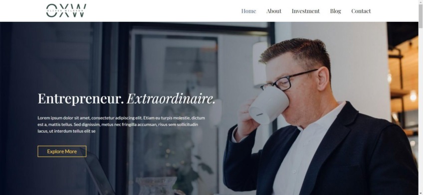 Entrepreneur WordPress Themes
