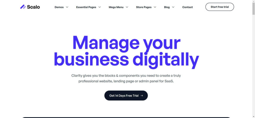 Scalo WordPress Themes For Entrepreneurs