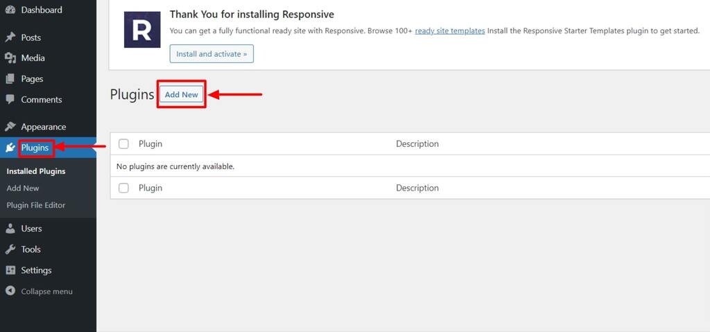 Add New Plugin