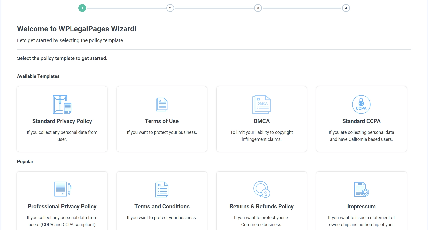 Wp Legal Pages