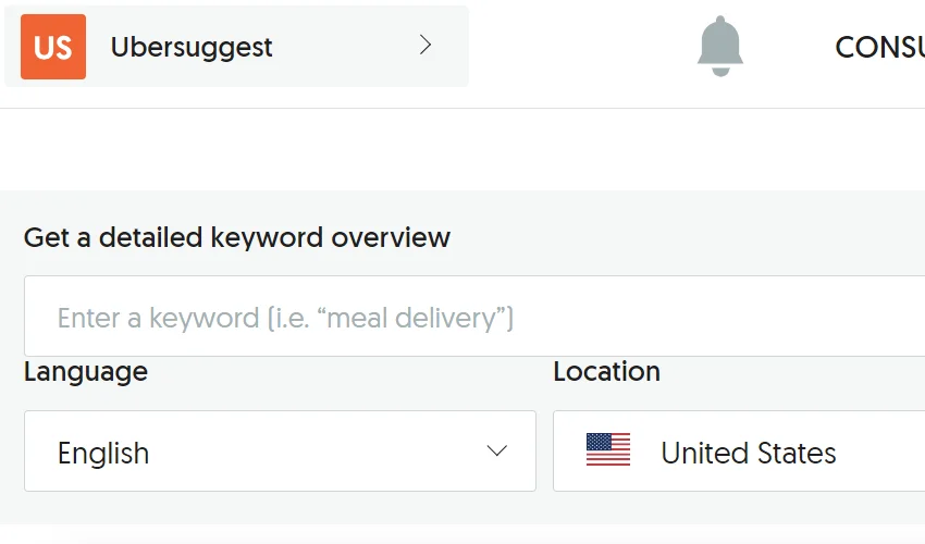 Ubersuggest