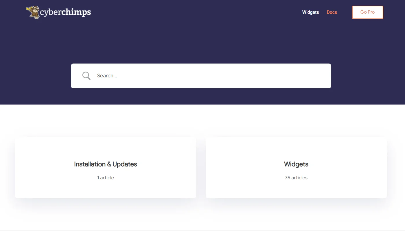 Doumnets page