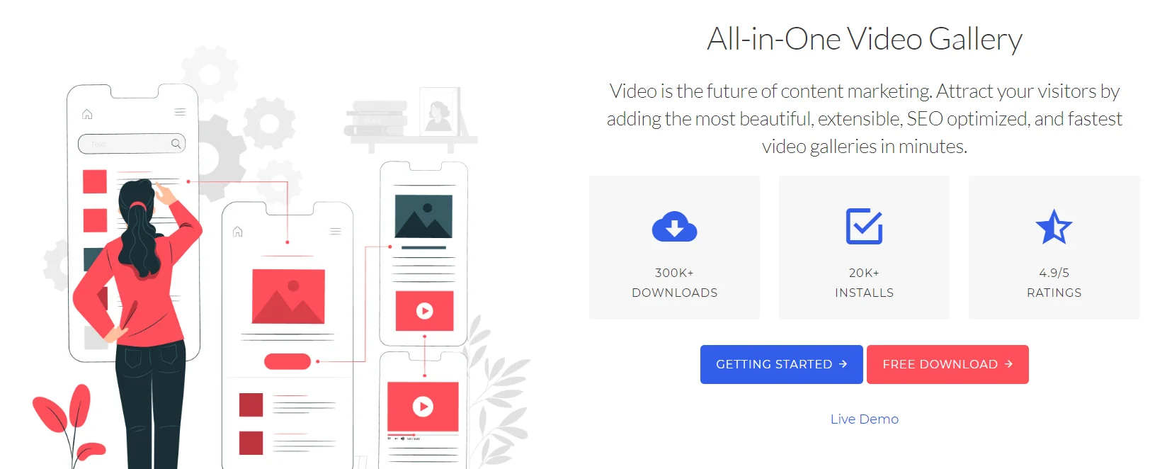 Plugins360 - WordPress live streaming plugin