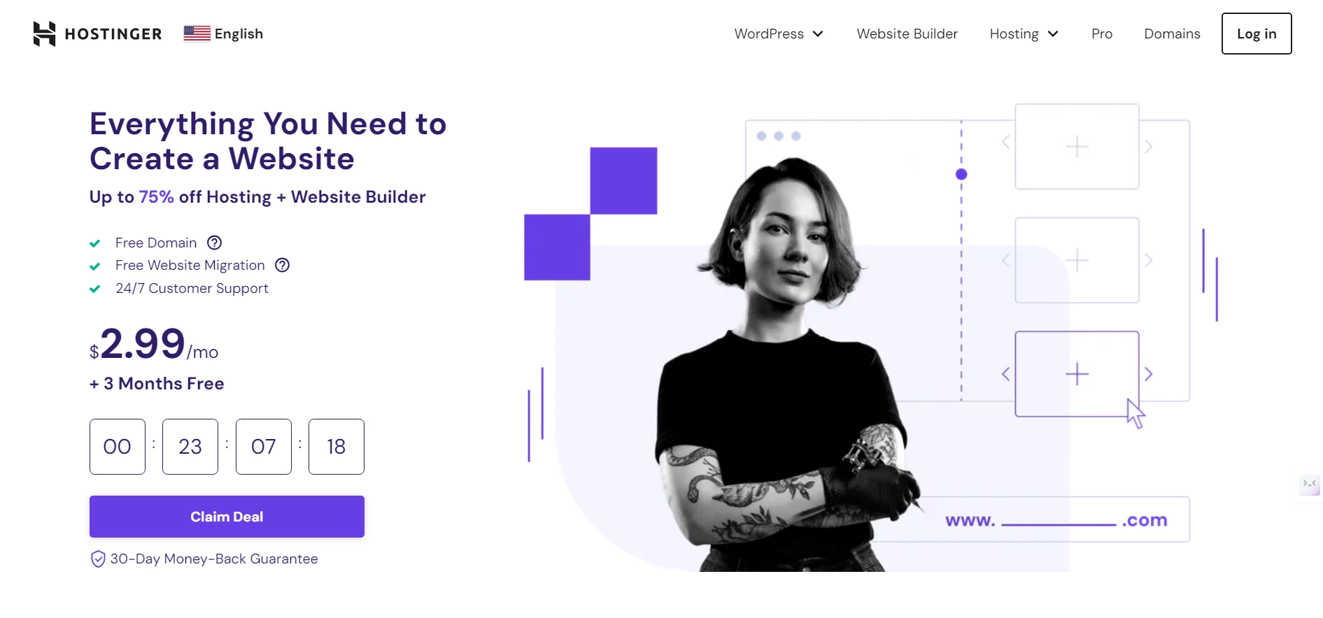 Hostinger - Best Performing Website Hosting Provider